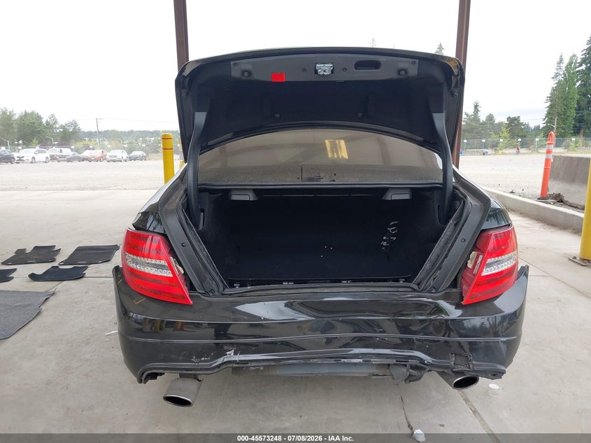 2012 Mercedes-benz C-klasse VIN WDDGJ8JB9CF893514 IAAI salvage auction — REAR END, Bill Of Sale (Washington), sold $1,500 on 2026-07-24 (photo 6)