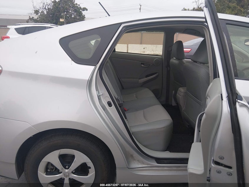 2013 Toyota Prius VIN JTDKN3DU5D5628878 IAAI salvage auction — NORMAL WEAR, Clear - Dealer Only (California), sold $3,050 on 2026-07-13 (photo 8)