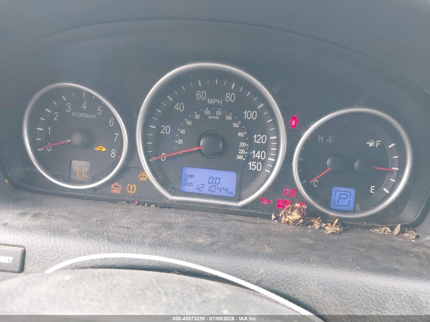 2008 Hyundai Veracruz VIN KM8NU13C68U038905 IAAI salvage auction — NORMAL WEAR, Clear - Dealer Only (California), sold $350 on 2026-07-29 (photo 7)