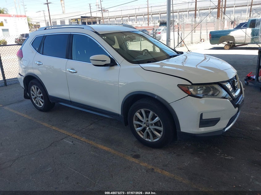 2017 Nissan Rogue VIN JN8AT2MT6HW131507 IAAI salvage auction — FRONT & REAR, Salvage Title, sold $1,050 on 2026-07-21 (photo 1)
