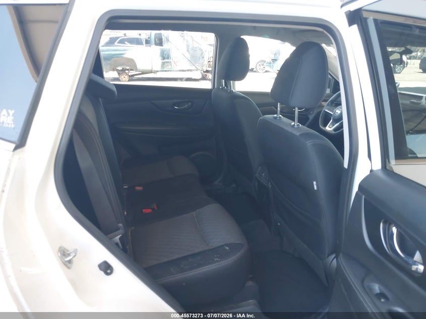 2017 Nissan Rogue VIN JN8AT2MT6HW131507 IAAI salvage auction — FRONT & REAR, Salvage Title, sold $1,050 on 2026-07-21 (photo 8)