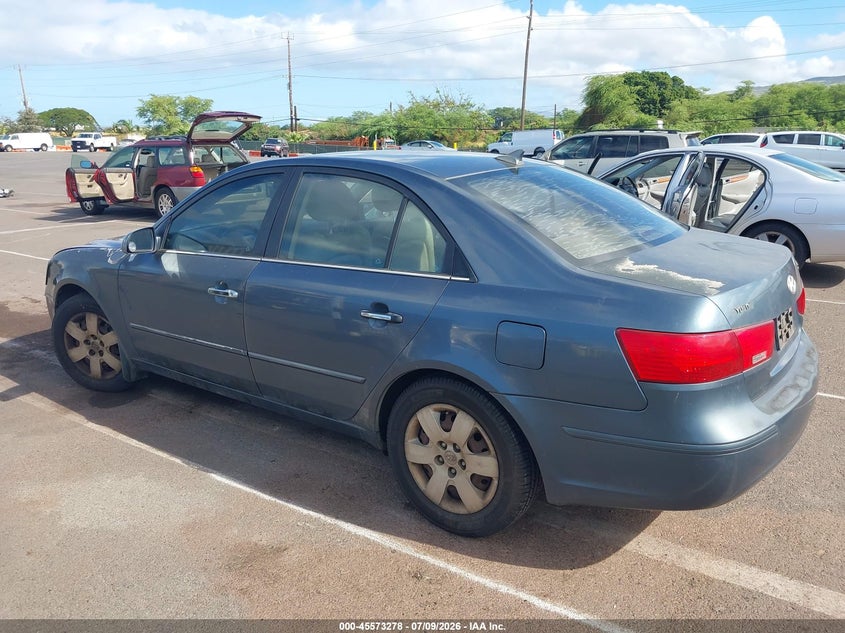 2009 Hyundai Sonata VIN 5NPET46C09H454898 IAAI salvage auction — NORMAL WEAR, Clear (Hawaii), sold $175 on 2026-07-28 (photo 3)