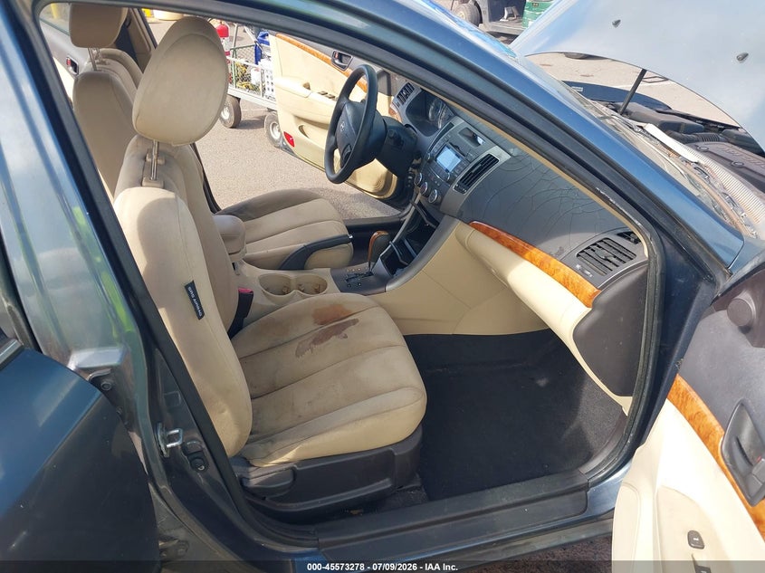 2009 Hyundai Sonata VIN 5NPET46C09H454898 IAAI salvage auction — NORMAL WEAR, Clear (Hawaii), sold $175 on 2026-07-28 (photo 5)