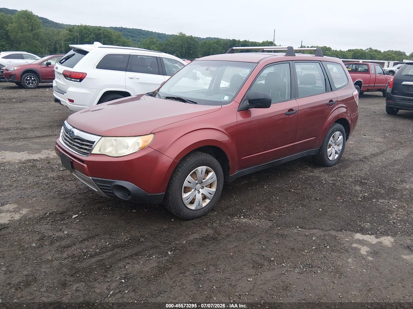 2009 Subaru Forester VIN JF2SH61609H756161 IAAI salvage auction — NORMAL WEAR, Clear (Pennsylvania), sold $1,675 on 2026-07-09 (photo 2)