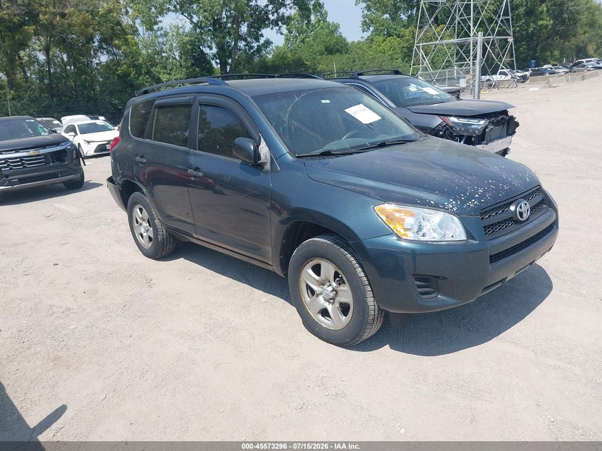 2010 Toyota Rav4 VIN JTMBF4DV6A5037000 IAAI salvage auction — REAR END, Clear (Indiana), sold $2,000 on 2026-08-01 (photo 1)