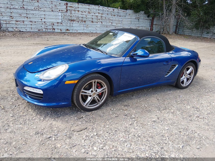 2012 Porsche Boxster VIN WP0CB2A81CS730211 IAAI salvage auction — UNKNOWN, Wait Title, sold $14,500 on 2026-08-12 (photo 2)