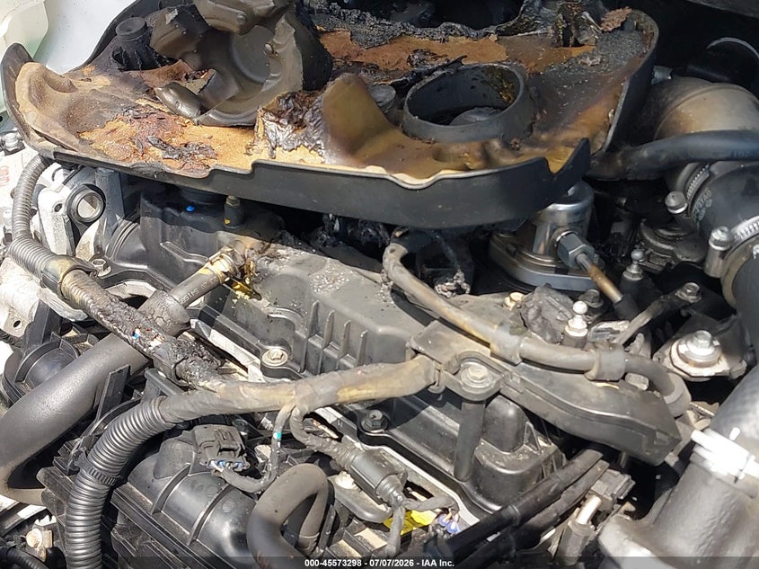 2018 Hyundai Santa fe VIN 5XYZWDLA4JG571178 IAAI salvage auction — Burn Engine, Salvage Title, sold $2,550 on 2026-07-22 (photo 6)