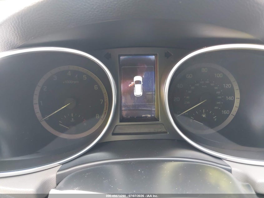 2018 Hyundai Santa fe VIN 5XYZWDLA4JG571178 IAAI salvage auction — Burn Engine, Salvage Title, sold $2,550 on 2026-07-22 (photo 7)