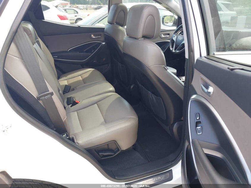 2018 Hyundai Santa fe VIN 5XYZWDLA4JG571178 IAAI salvage auction — Burn Engine, Salvage Title, sold $2,550 on 2026-07-22 (photo 8)