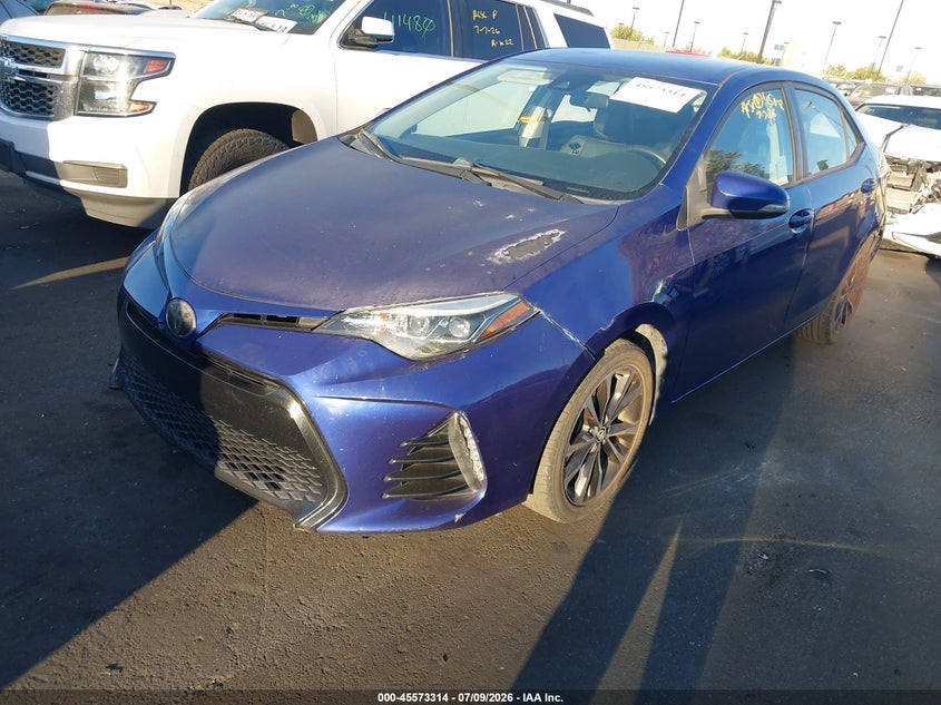 2017 Toyota Corolla VIN 5YFBURHE1HP696645 IAAI salvage auction — REAR END, Salvage Title, sold $3,400 on 2026-07-16 (photo 2)