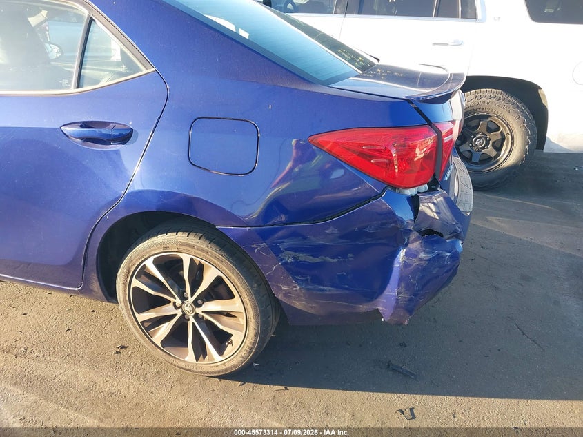 2017 Toyota Corolla VIN 5YFBURHE1HP696645 IAAI salvage auction — REAR END, Salvage Title, sold $3,400 on 2026-07-16 (photo 6)