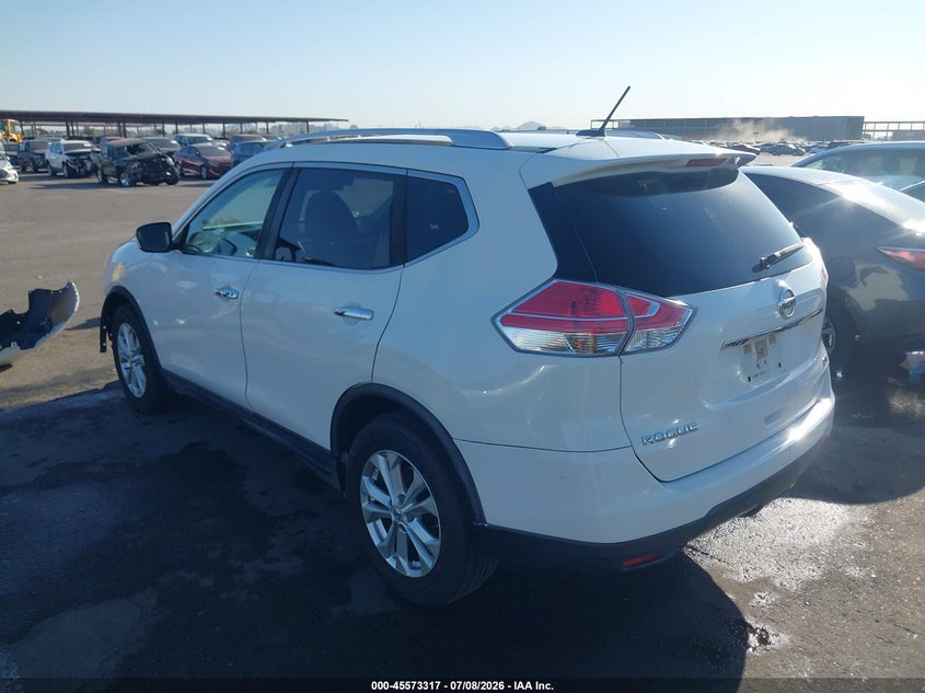 2016 Nissan Rogue VIN JN8AT2MT0GW019400 IAAI salvage auction — FRONT END, Salvage (Arizona), sold $1,100 on 2026-07-18 (photo 3)