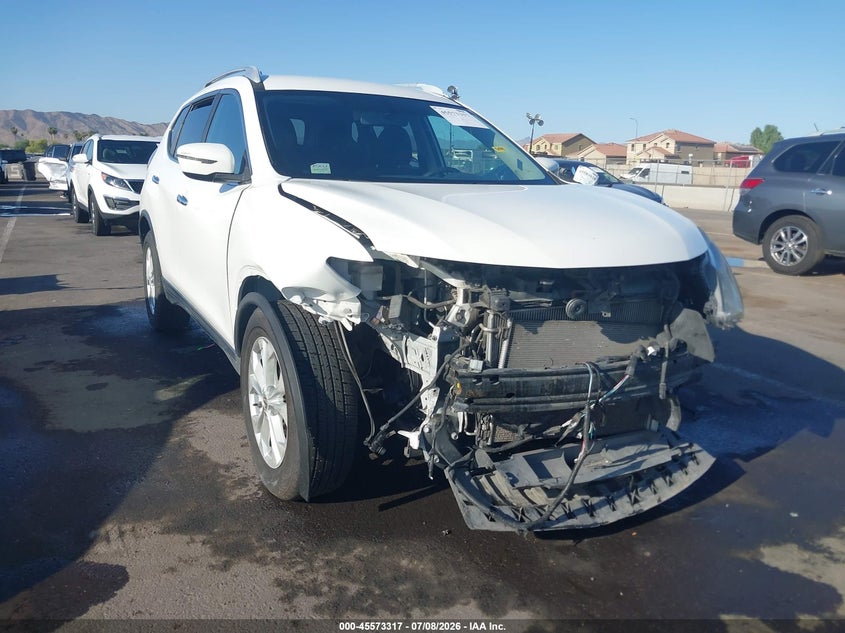 2016 Nissan Rogue VIN JN8AT2MT0GW019400 IAAI salvage auction — FRONT END, Salvage (Arizona), sold $1,100 on 2026-07-18 (photo 6)