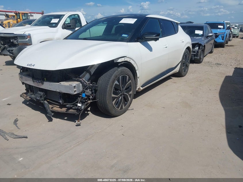 2022 Kia Ev6 VIN KNDC44LA0N5053062 IAAI salvage auction — FRONT END, Salvage Title, sold $9,200 on 2026-08-19 (photo 2)