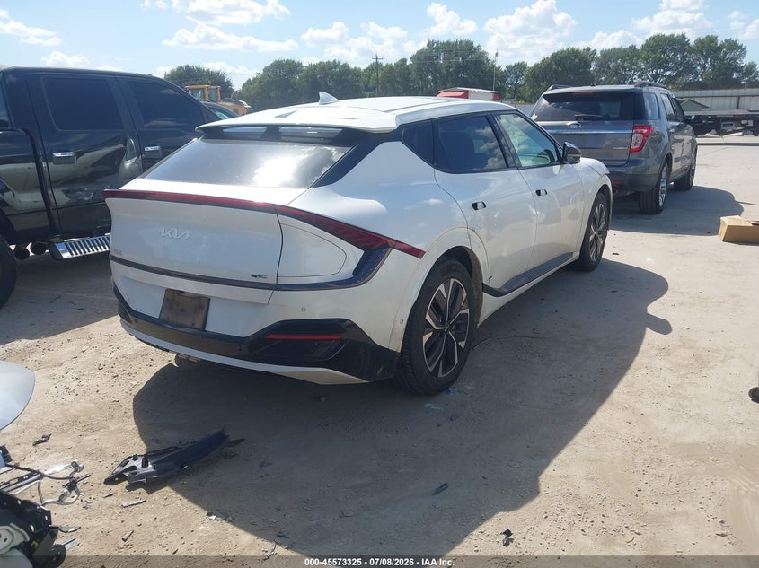 2022 Kia Ev6 VIN KNDC44LA0N5053062 IAAI salvage auction — FRONT END, Salvage Title, sold $9,200 on 2026-08-19 (photo 4)