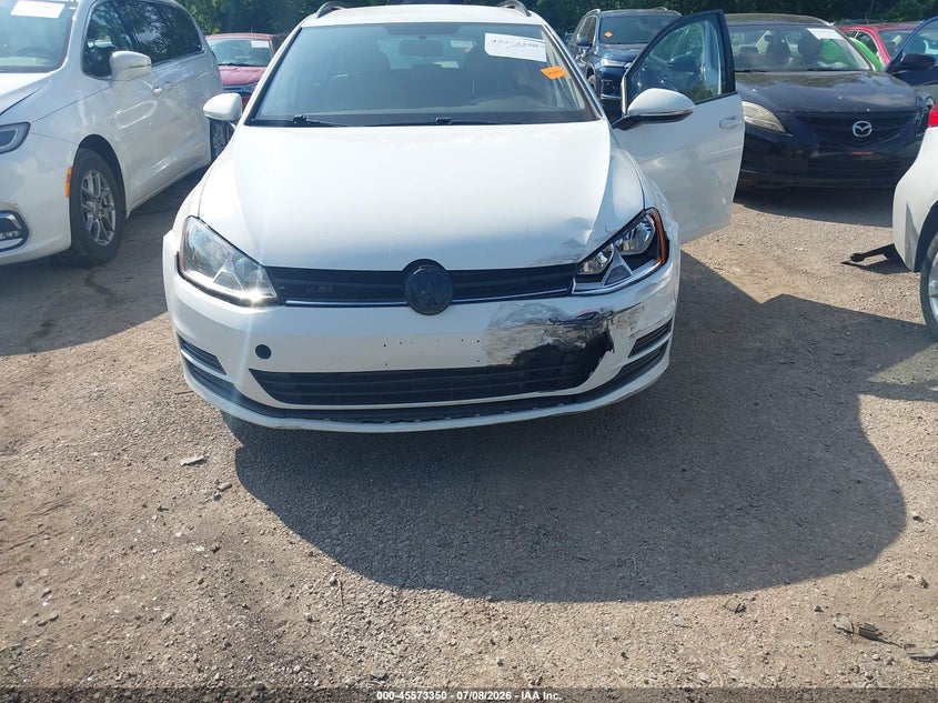 2017 Volkswagen Golf sportsvan VIN 3VWA17AU7HM503221 IAAI salvage auction — FRONT END, Salvage (Ohio), sold $1,500 on 2026-08-07 (photo 6)