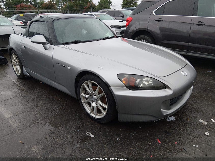 2005 Honda S2000 VIN JHMAP21485S007365 — IAAI salvage auction photo