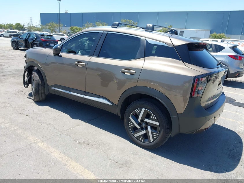 2026 Nissan Kicks VIN 3N8AP6CE9TL315773 IAAI salvage auction — LEFT FRONT, Salvage (California), sold $4,950 on 2026-07-29 (photo 3)
