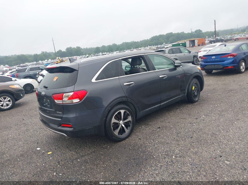 2016 Kia Sorento VIN 5XYPH4A57GG186309 IAAI salvage auction — NORMAL WEAR, Clear (Delaware), sold $3,125 on 2026-07-30 (photo 4)