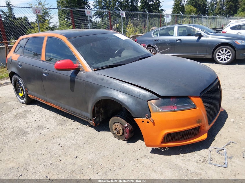 2011 Audi A3 VIN WAUBEAFM2BA012462 IAAI salvage auction — NORMAL WEAR, Clear (Washington), sold $250 on 2026-07-29 (photo 1)