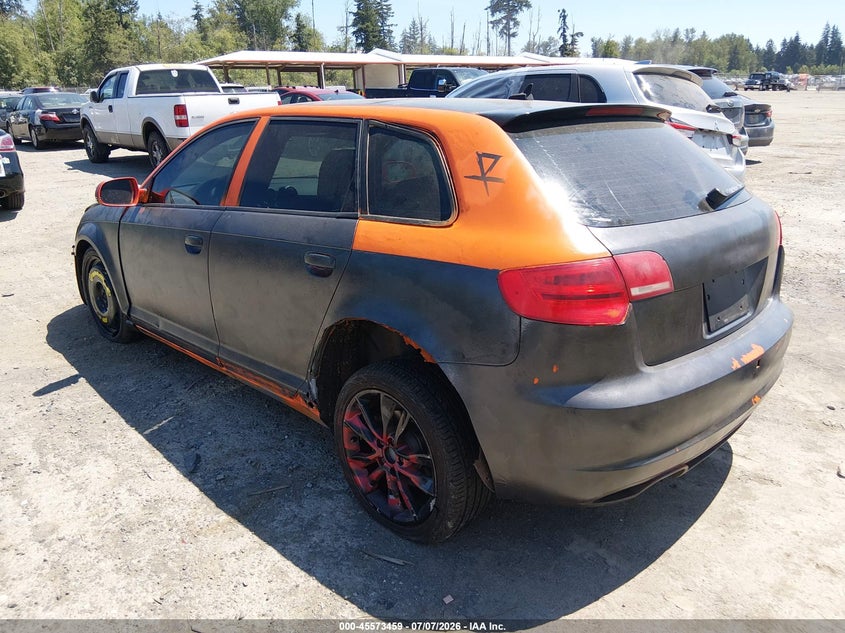 2011 Audi A3 VIN WAUBEAFM2BA012462 IAAI salvage auction — NORMAL WEAR, Clear (Washington), sold $250 on 2026-07-29 (photo 3)