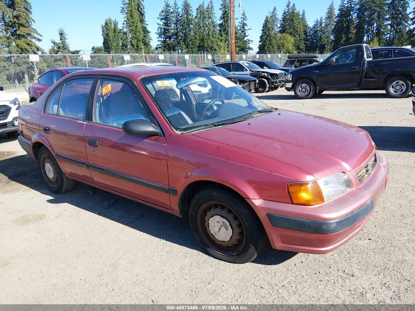 1997 Toyota Tercel VIN JT2BC52L9V0264256 IAAI salvage auction — NORMAL WEAR, Clear (Washington), sold $275 on 2026-07-15 (photo 1)