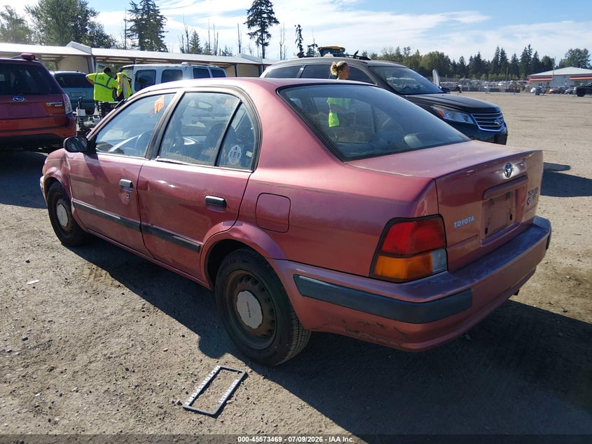 1997 Toyota Tercel VIN JT2BC52L9V0264256 IAAI salvage auction — NORMAL WEAR, Clear (Washington), sold $275 on 2026-07-15 (photo 3)