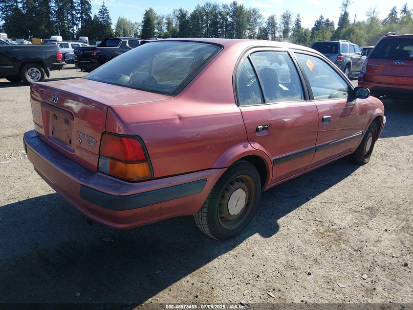 1997 Toyota Tercel VIN JT2BC52L9V0264256 IAAI salvage auction — NORMAL WEAR, Clear (Washington), sold $275 on 2026-07-15 (photo 4)