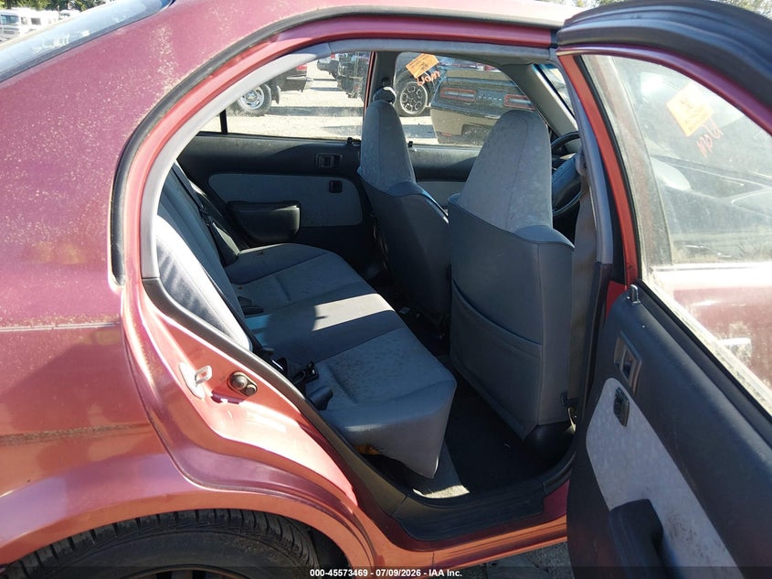 1997 Toyota Tercel VIN JT2BC52L9V0264256 IAAI salvage auction — NORMAL WEAR, Clear (Washington), sold $275 on 2026-07-15 (photo 8)