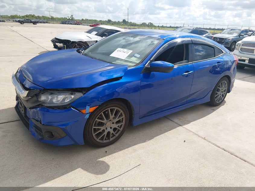 2017 Honda Civic VIN 19XFC1F36HE021642 IAAI salvage auction — FRONT END, Salvage Title, sold $3,050 on 2026-07-31 (photo 2)