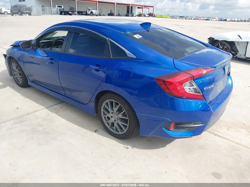 2017 Honda Civic VIN 19XFC1F36HE021642 IAAI salvage auction — FRONT END, Salvage Title, sold $3,050 on 2026-07-31 (photo 3)