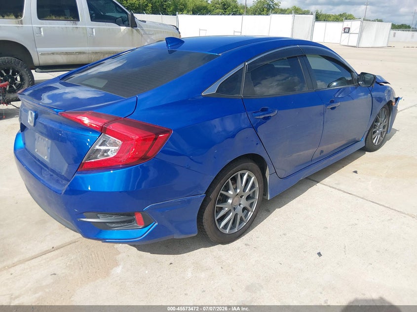 2017 Honda Civic VIN 19XFC1F36HE021642 IAAI salvage auction — FRONT END, Salvage Title, sold $3,050 on 2026-07-31 (photo 4)