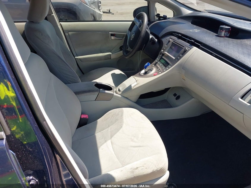 2013 Toyota Prius VIN JTDKN3DU8D0343945 IAAI salvage auction — FRONT END, Salvage (California), sold $675 on 2026-07-29 (photo 5)