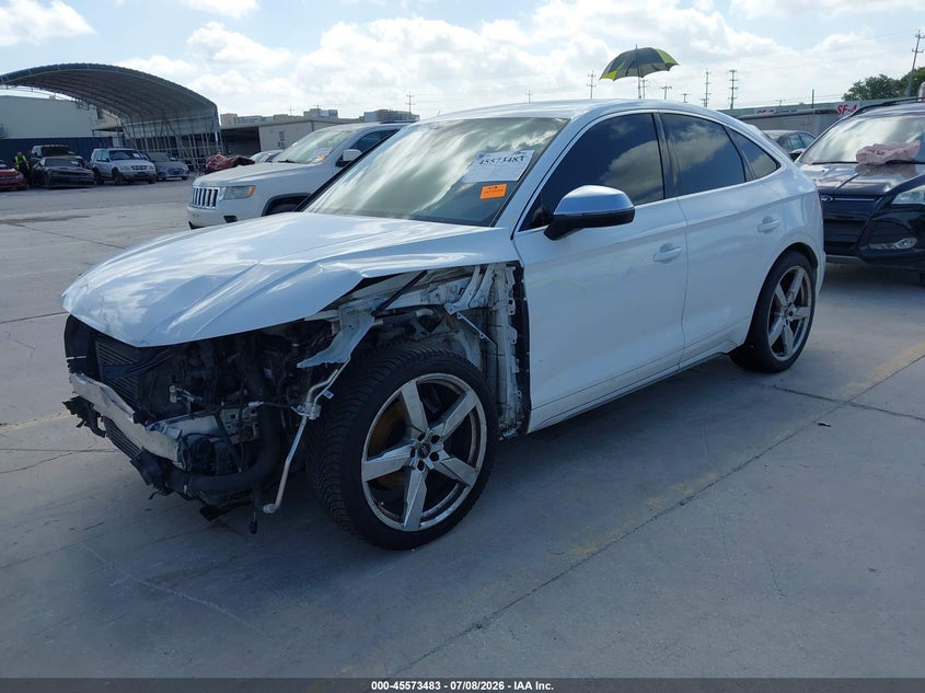 2022 Audi Sq5 sportback VIN WA114AFY6N2036468 IAAI salvage auction — FRONT END, Wait Title, sold $4,650 on 2026-08-31 (photo 2)