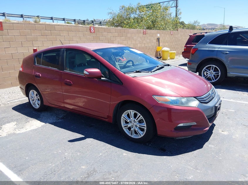 2010 Honda Insight VIN JHMZE2H76AS041436 IAAI salvage auction — SIDE, Clear - Dealer Only (California), sold $650 on 2026-07-22 (photo 1)