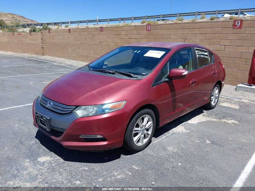 2010 Honda Insight VIN JHMZE2H76AS041436 IAAI salvage auction — SIDE, Clear - Dealer Only (California), sold $650 on 2026-07-22 (photo 2)