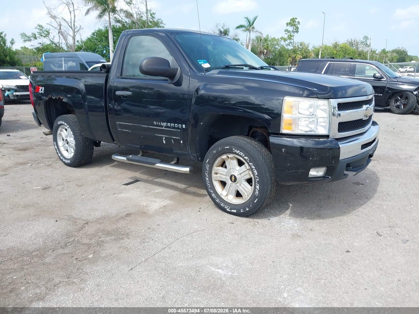 2009 Chevrolet Silverado 1500 VIN 1GCEK24J89Z237794 IAAI salvage auction — REAR END, Rebuildable (Florida), sold $3,050 on 2026-07-27 (photo 1)