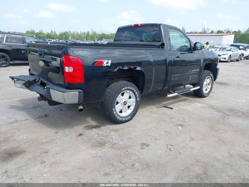2009 Chevrolet Silverado 1500 VIN 1GCEK24J89Z237794 IAAI salvage auction — REAR END, Rebuildable (Florida), sold $3,050 on 2026-07-27 (photo 4)