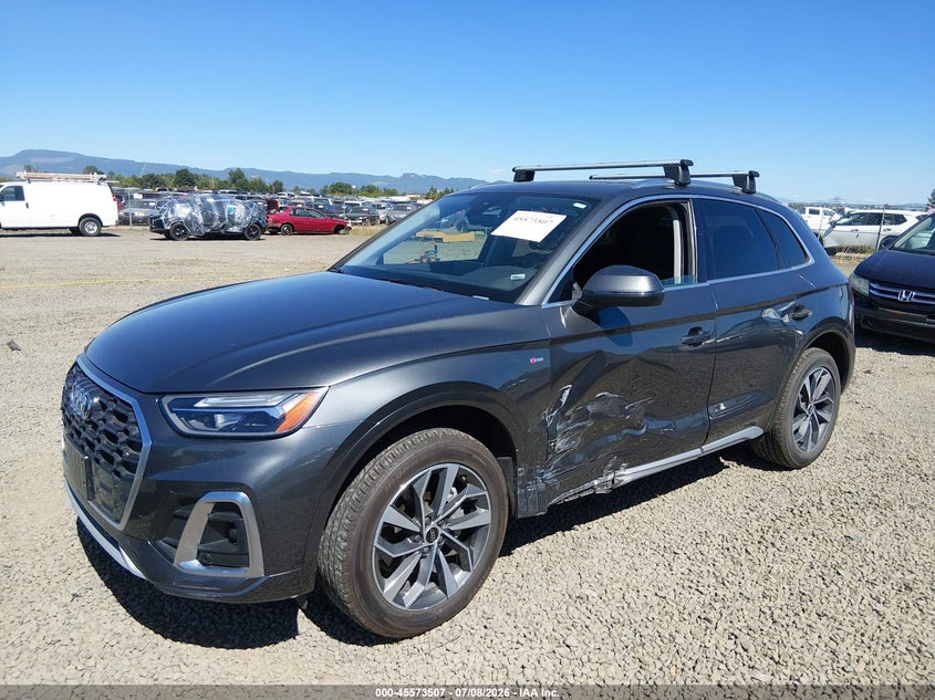 2024 Audi Q5 VIN WA1EAAFY0R2081339 IAAI salvage auction — NORMAL WEAR, Salvage Title, sold $16,300 on 2026-07-13 (photo 2)