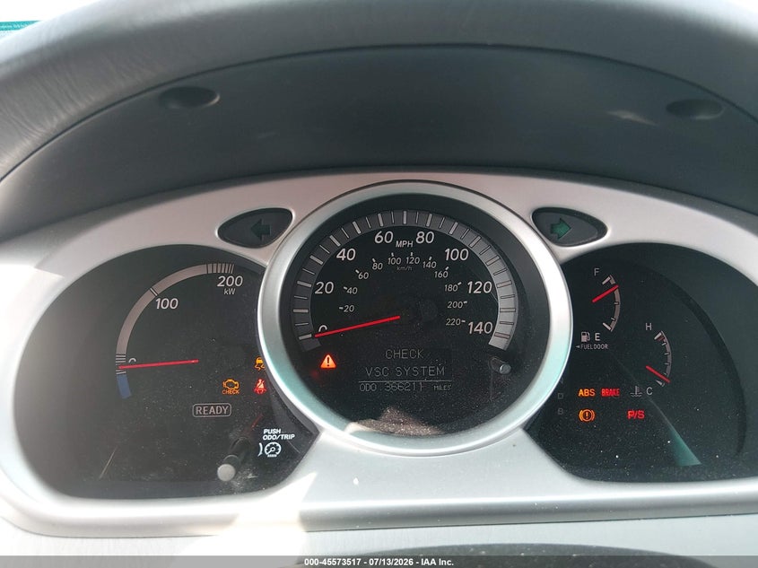 2006 Toyota Highlander hybrid VIN JTEEW21A260008774 IAAI salvage auction — MECHANICAL, Clear (New Jersey), sold $625 on 2026-07-23 (photo 7)