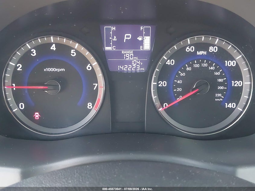 2016 Hyundai Accent VIN KMHCT4AE4GU980577 IAAI salvage auction — FRONT & REAR, Salvage Title, sold $800 on 2026-08-01 (photo 7)