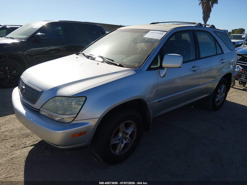 2001 Lexus Rx 300 VIN JTJGF10U210107121 IAAI salvage auction — UNKNOWN, Clear - Dealer Only (California), sold $750 on 2026-07-15 (photo 2)
