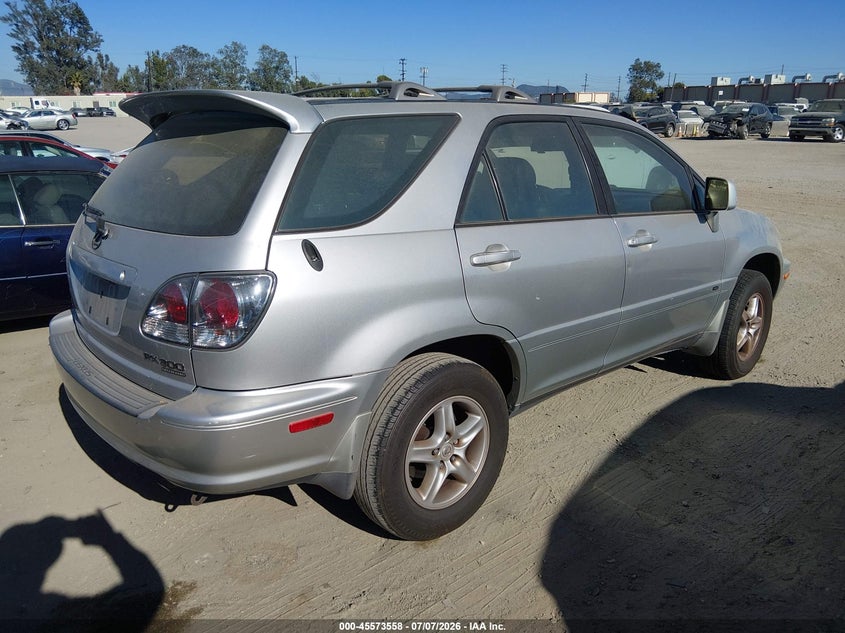 2001 Lexus Rx 300 VIN JTJGF10U210107121 IAAI salvage auction — UNKNOWN, Clear - Dealer Only (California), sold $750 on 2026-07-15 (photo 4)