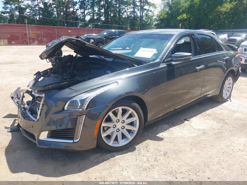 2015 Cadillac Cts VIN 1G6AP5SX2F0118392 IAAI salvage auction — ALL OVER, Salvage Title, sold $700 on 2026-09-03 (photo 2)
