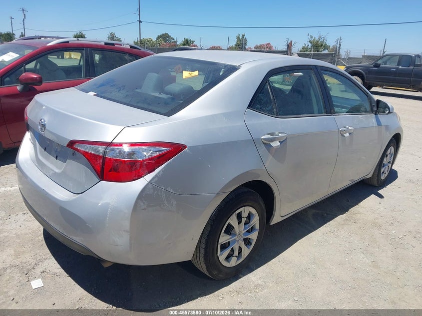 2015 Toyota Corolla VIN 5YFBURHEXFP260423 IAAI salvage auction — BIOHAZARD/CHEMICAL, Clear - Dealer Only (California), sold $4,700 on 2026-07-23 (photo 4)