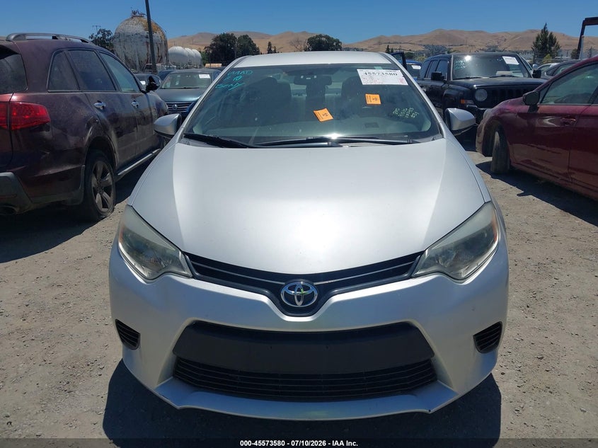 2015 Toyota Corolla VIN 5YFBURHEXFP260423 IAAI salvage auction — BIOHAZARD/CHEMICAL, Clear - Dealer Only (California), sold $4,700 on 2026-07-23 (photo 6)