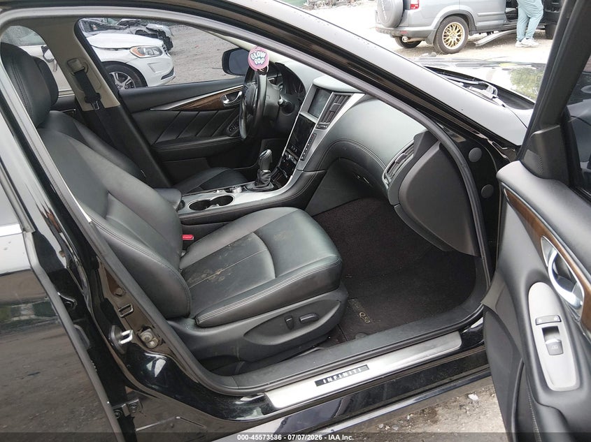 2019 Infiniti Q50 VIN JN1EV7AR6KM551819 IAAI salvage auction — NORMAL WEAR, Clear (Pennsylvania), sold $3,500 on 2026-07-24 (photo 5)