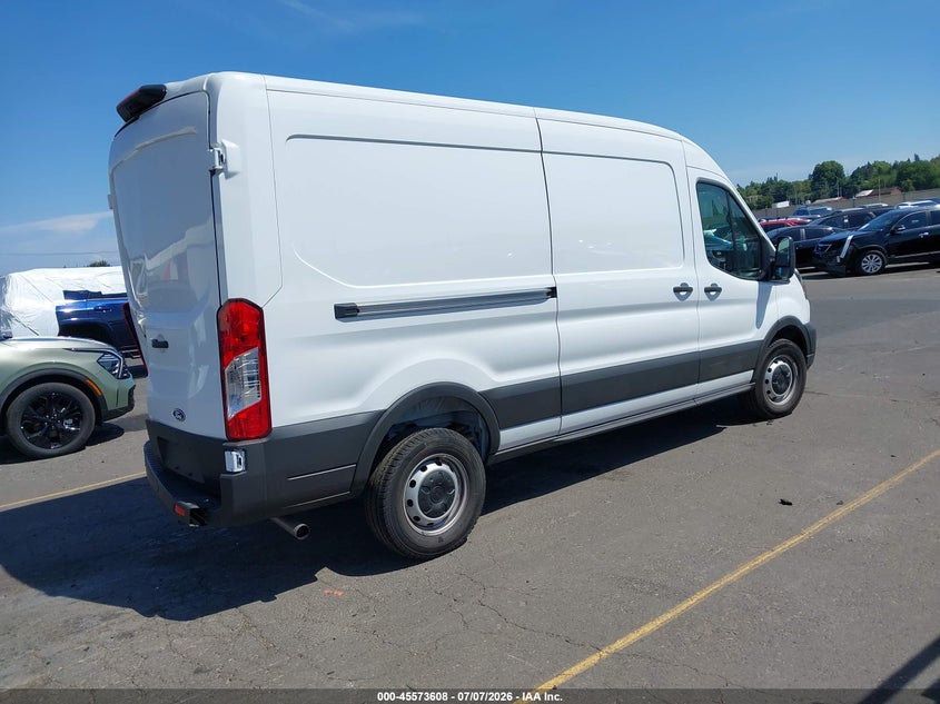 2026 Ford Transit VIN 1FTBR1C89TKB03478 IAAI salvage auction — REAR END, Salvage Title, sold $15,550 on 2026-07-29 (photo 4)