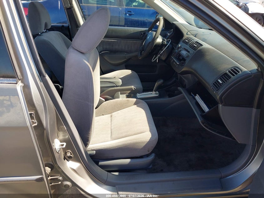 2005 Honda Civic VIN JHMES26775S001222 IAAI salvage auction — NORMAL WEAR, Salvage (California), sold $875 on 2026-07-30 (photo 5)