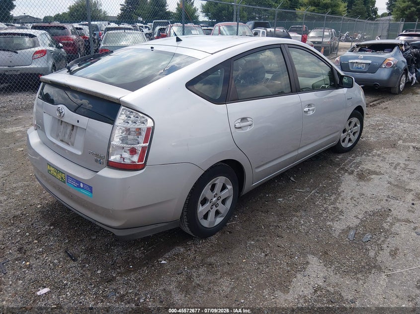 2007 Toyota Prius VIN JTDKB20U277680180 IAAI salvage auction — NORMAL WEAR, Original (Kentucky), sold $325 on 2026-07-29 (photo 4)